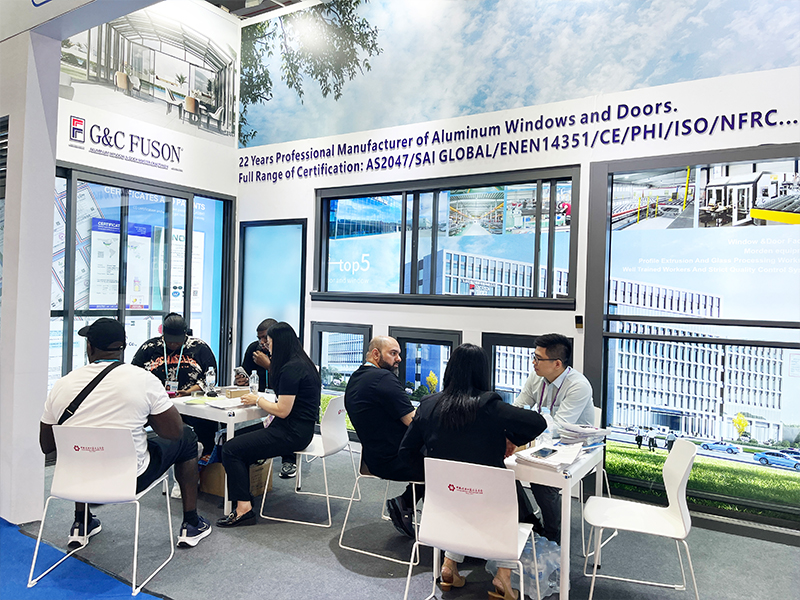 Fuson Doors and Windows made a stunning appearance at the Canton Fair